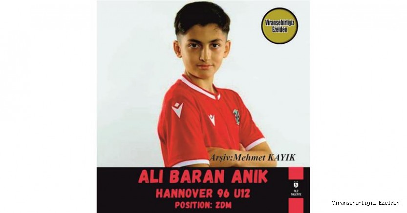 Ali Baran Anık Almanya Bundes Liga Hannover 96 U12 Futbol takımı Alt yapısı Kadrosuna dahil ederek, Futbol takımında Orta Saha mevkisinde Futbol oynamaya başladı