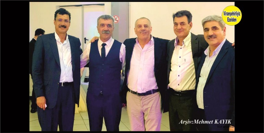 Almanya’da Bir Düğün Töreninde Bir Araya Gelen, Celal Öztürk, Ahmet Çağrı, İsmail Şüşük, Seydo Özgeyikçi ve Hasan Kadah