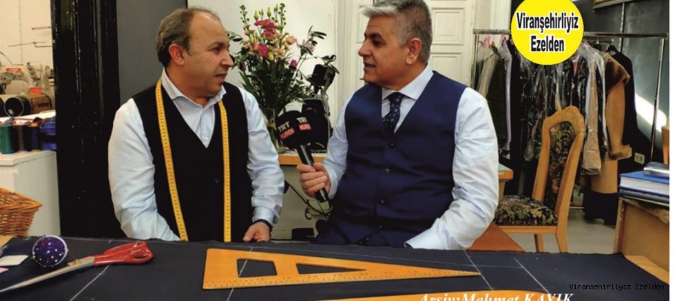 Almanya’da Terzi olarak Çalışan, Cemal Mamuk ve TRT Kurdi Program Yapımcısı Mehmet Aydoğdu