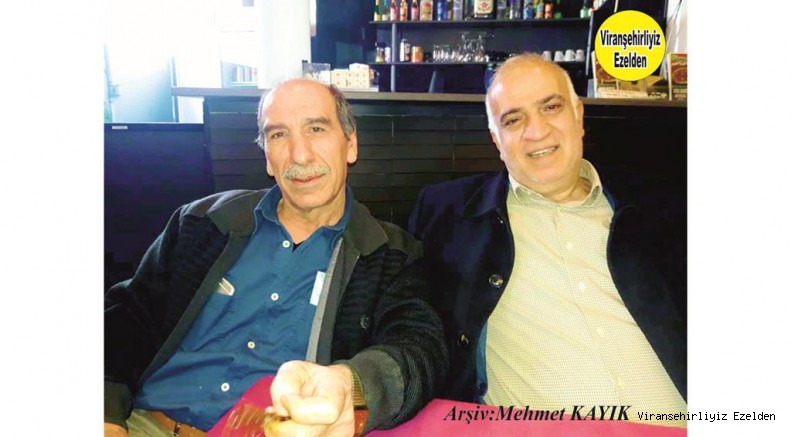 Almanya’da yaşayan Abdurrahim Duygu ve Misafiri İlhan Yılnur