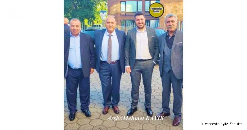 Almanya’da Yaşayan Ahmet Çağrı, Nüfus Eski Müdürü Mahmut Nedim Can, Salih Algın ve Ömer Çağrı