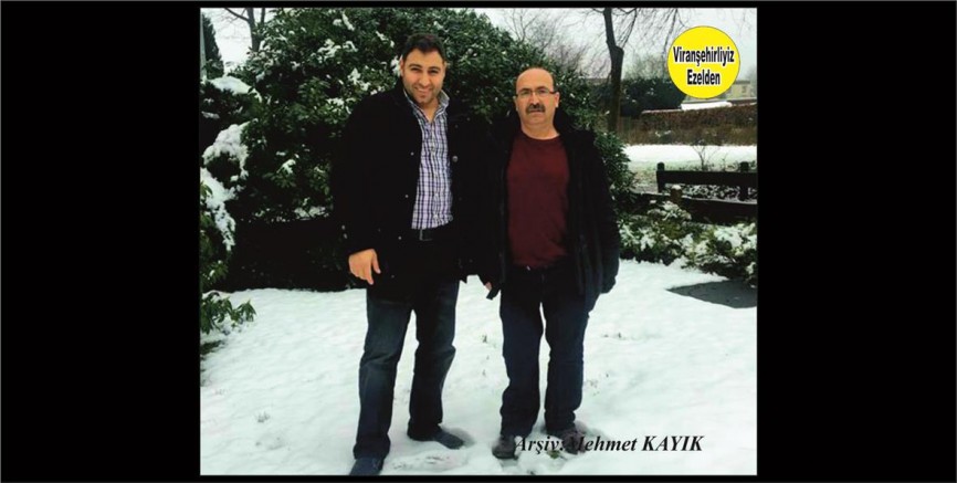 Almanya’da yaşayan Mustafa Azemli(Kalo Şeyh) ve Orhan Kızılboğa