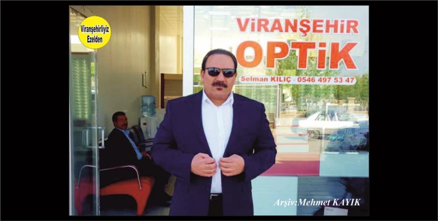 Almanya’da Yaşayan Ses Sanatçımız Şehmus Ateş’in Yeğeni Viranşehir’de Viranşehir Optik Firmasını Açmış 