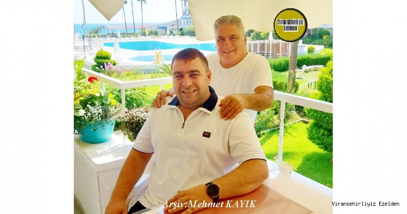 Almanya’da Yaşayan Viranşehir Lisesi Eski Müdürü Sevilen İnsan Cemil Yüksel(Cemil Hoca) ve Yeğen Apo Yüksel(Abdurrazzak)