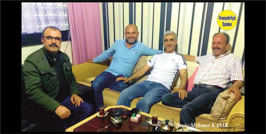 Almanya’da yaşayan Viranşehir  Sanayispor Başkanı Mustafa Etli, Celal Őzlice ve Akrabaları