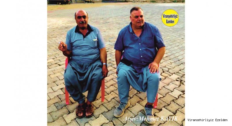 Almanya’da yaşayan Yusuf Senci ve İsmet Avanaş Burç KÖyünde Bir Araya geldiler