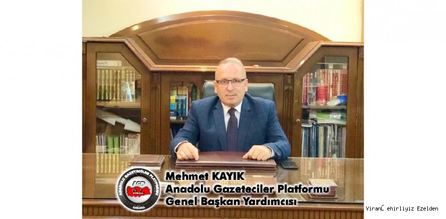 ANADOLU GAZETECİLER PLATFORMU'NDAN  10 OCAK GAZETECİLER GÜNÜ KUTLAMA MESAJI