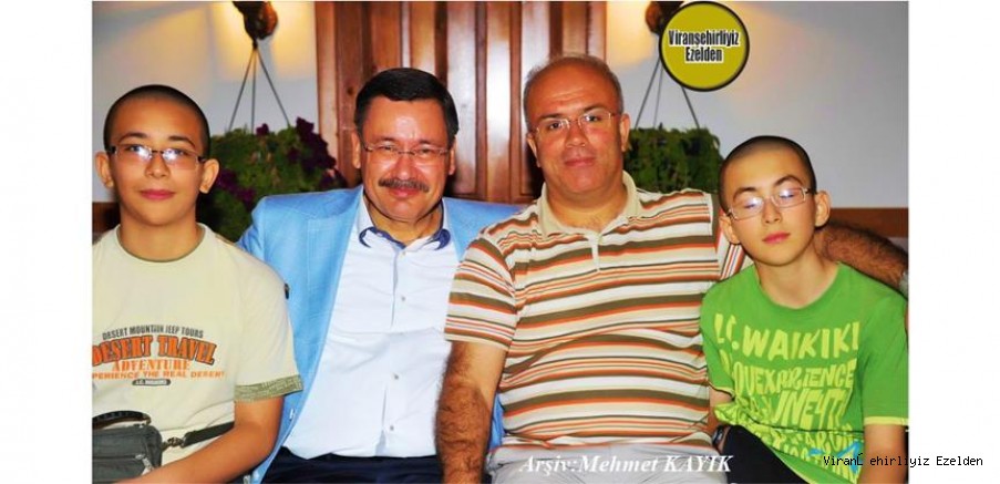 Ankara’da Askeri Dikim Evinde Görev Yapmış, Murat Boloğur, Çocukları ve Ankara Eski Büyükşehir Belediye Başkanı Melih Gökçek