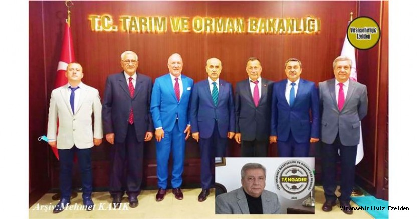 ANKARA TİNGADER TARIM VE ORMAN BAKANINI ZİYARET ETTİ
