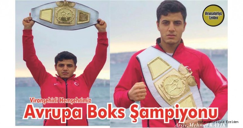 AVRUPA BOKS ŞAMPİYONU VİRANŞEHİRLİ NUSRET FETHİ YAKŞİ 2 DEFA DA TÜRKİYE ŞAMPİYONU OLDU..!