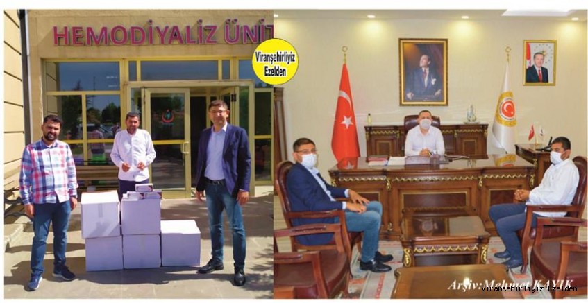 AVUKAT HALİL KURAN 50 BİN ADET MASKE BAĞIŞINDA BULUNDU