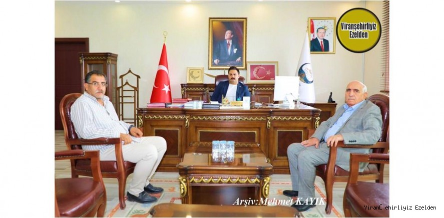   Avukat Mehmet Münir Öztürk, Oğlu Belediye Meclis Üyesi Lokman Öztürk ve Viranşehir Kaymakamı Kemal Ülkü