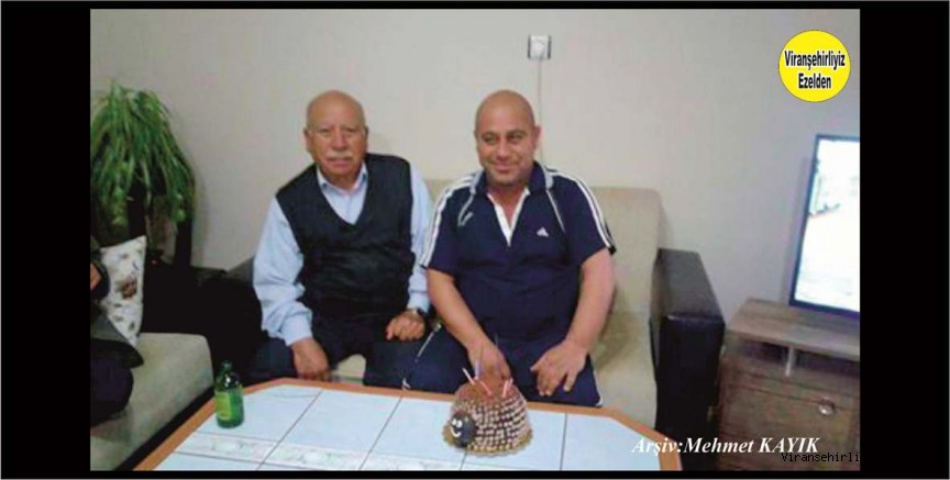 Baba Oğul Birarada Mustafa Diken ve oğlu Çetin Diken