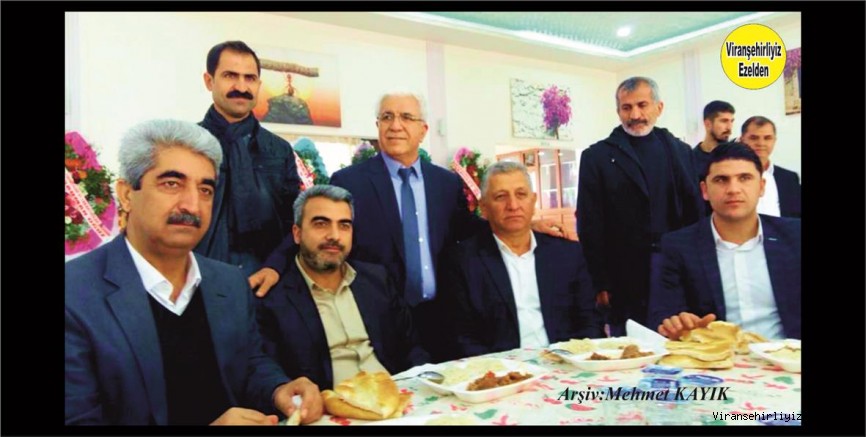 Başkan Ali Tekin, İhsan Aydoğan, Hüsnü Korkmaz, Şeyhmus Demirel, Ali Sabaz, Mustafa Demirel, Halit Karatepe 