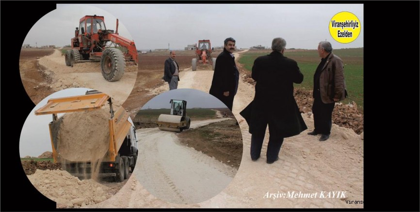 BAŞKAN YARDIMCIMIZ HALAF KETE YOL YAPIM ÇALIŞMALARINI İNCELEDİ