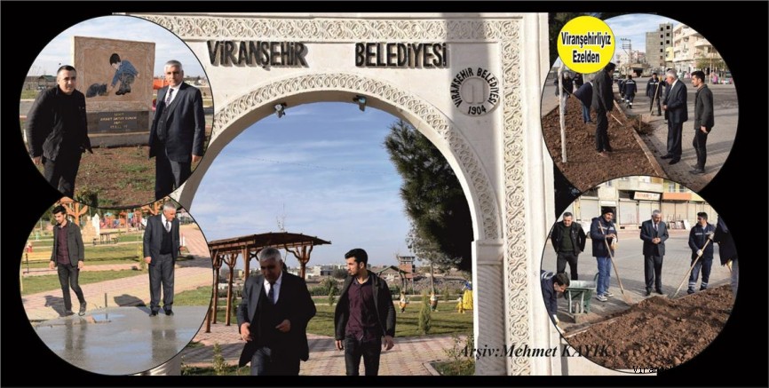 BELEDİYE BAŞKAN YARDIMCISI MAHMUT ŞIK, PARKLARI DENETLEDİ