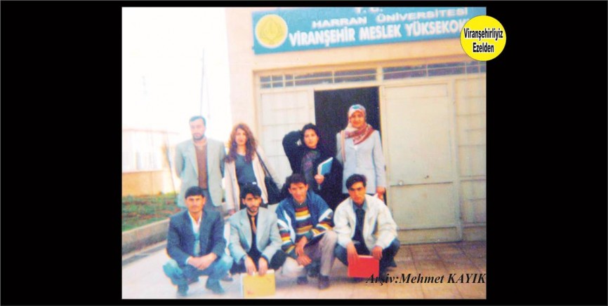 Bir Dönem Harran Üniversitesi Viranşehir Meslek Yüksekokulu Öğrencisi Ahmet Palmanak ve Arkadaşları