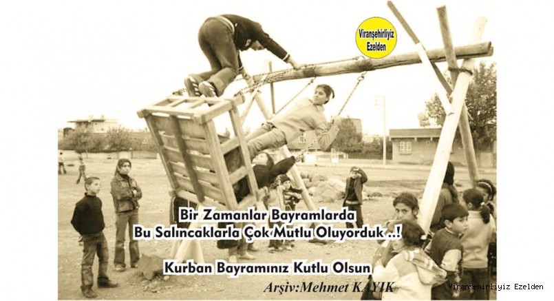 Bir Zamanlar Bayramlarda Bizi Çok Mutlu Eden Salıncaklar(Leyli) 
