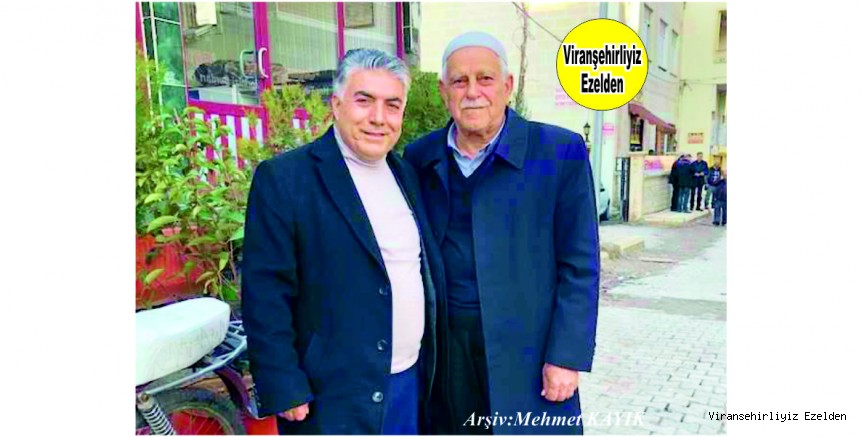 Bölgemizin Barış Elçilerinden olan Değerli Güzel İnsan Mehmet Salih Doğan ve Mehmet Kapan