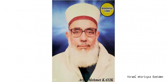 Bugün Ölüm 16. Yıldönümü Olan, 25 Nisan 2010 Günü Vefat Etmiş, Viranşehir Kışla Camisinde İmam Olarak  Görev Yapmış, Sevilen İnsan Merhum Hacı Mehmet Alkan(Seyda Melle Mehemed)