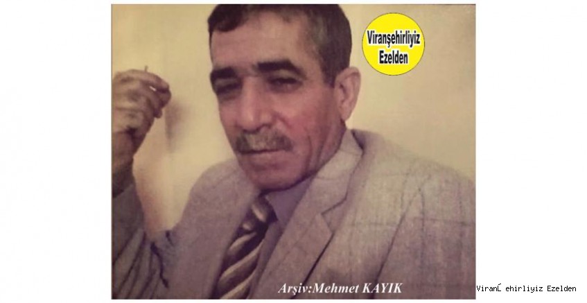 Bugün Ölüm Yıldönümü Olan, 12 Mayıs 2005 Günü Vefat Etmiş, Viranşehir’de Yıllarca Kanaat Önderliği Yapmış, Sevilen İnsan Merhum Şeyhmus Öztürk(Şeyhmusê Hacı Kato)