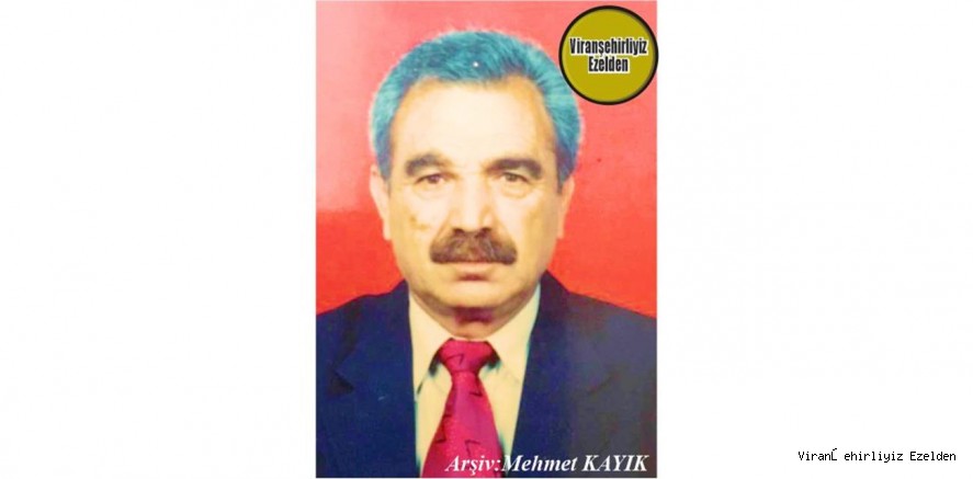 Bugün Ölüm Yıldönümü olan, 14 Ocak 2015 Günü Vefat Etmiş, Viranşehir Sanayi Sitesinin Usta İsimlerinden Merhum Arif Kaymaz