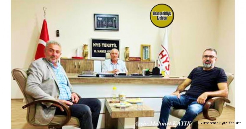 Bursa’da HYS Tekstil Yönetim Kurulu Başkanı Habeş Gören, Bursa Ak Parti İl Başkan Yardımcısı Ferhat Erol ve Ak Parti Kestel İlçe Başkan Yardımcı Mustafa Avcı