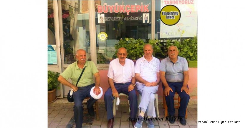 Çanakkale’de Terzilik Sektöründe Esnaflık Yapan, Mahmut Büyükçepik, Misafirleri Sinan badem, Mehmet Satmaz