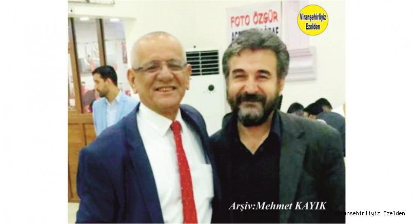 CHP Viranşehir İlçe Başkanı Remzi Taylan ve Ferhan Yetkin