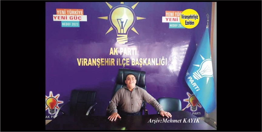 Coşkun Nebati Ak parti İlçe Başkanlığına Göz Kırptı