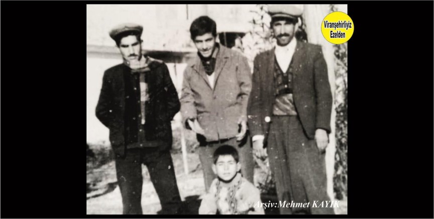 Değerli İnsan Merhum Ali Diken, oğlu Merhum Ahmet Diken(Dayı Ahmet), Merhum Hüseyin Özkılavuz ve Arkadaşı