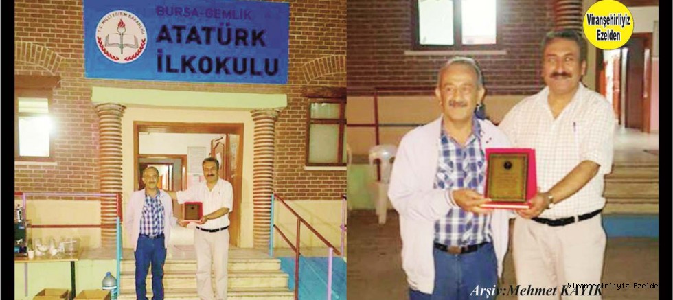 Değerli Öğretmenimiz Mehmet Salih Dursun