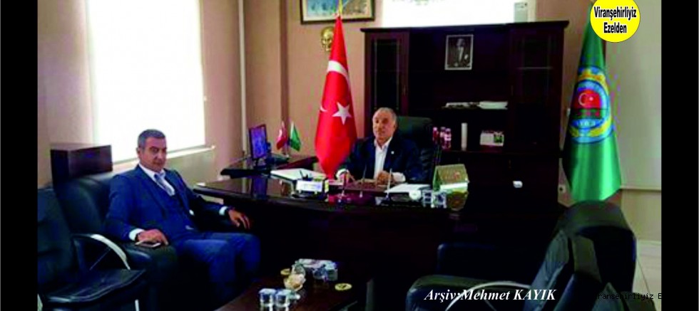 Doktor İlhan ERKAN ve Başkan Bahri EKİNCİ