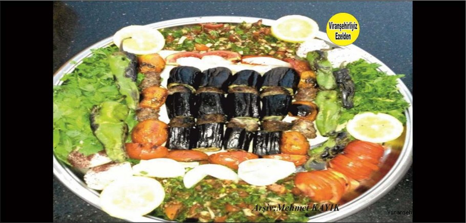 Domatesli ve Patlıcanlı Kebabı