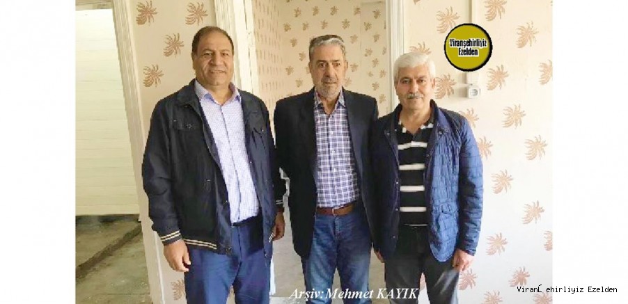 Emekli Öğretmen Nurettin Salmaş, Mustafa Kılıç ve Tapu Müdürü Musa Oktay