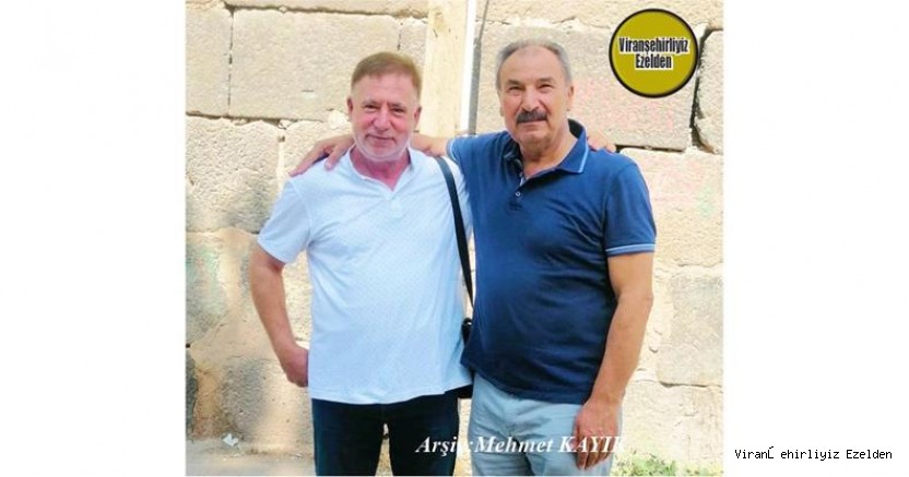 Emekli Tapu Müdürü Halil Güzel ve Okul Arkadaşı Hamdullah Orman(Kaptan Hamdullah)