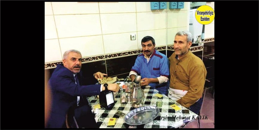 Hemşehrimiz Seydi Çetiner, Abdullatif Şehmusoğlu ve Hacı Usta