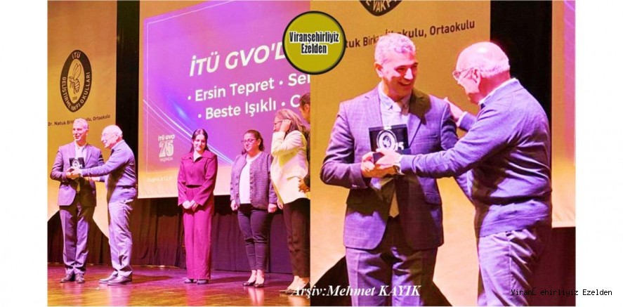 Ersin Tepret, İstanbul Teknik Üniversitesi Geliştirme Vakfı Müdür Yardımcısı Olarak Görev Yaptığı 15. Yıl Başarı Plaketini aldı