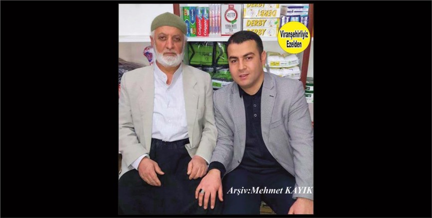 Esnaf Eyyüp Özdemir ve Viranşehir’de Gölbaşı Camisinde Yıllarca İmamlık yapmış Tillolu Mahmut Hoca