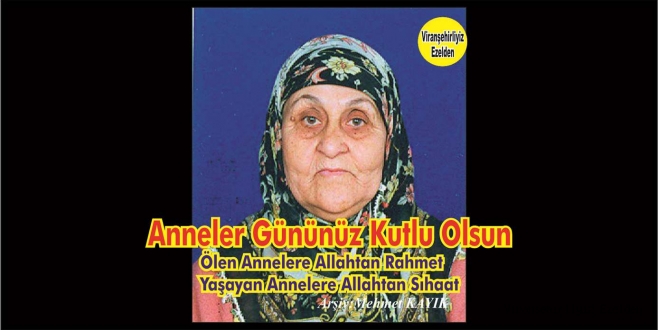 Fakirlerin Anası Merhume Hacı Rahime Kayık