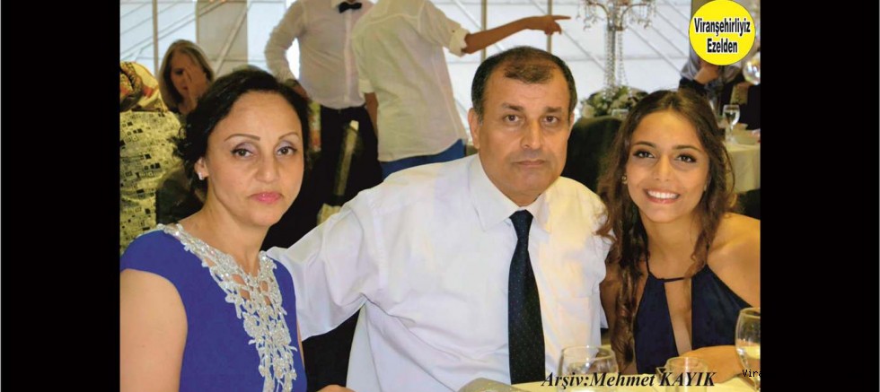 Fethi Çakar, Eşi Handan Çakar ve Kızı Tilbe Çakar