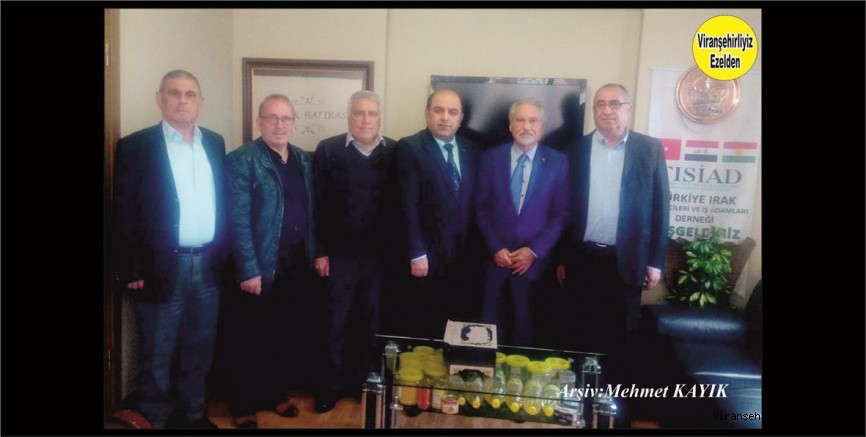 Gabider Derneği Üyeleri Mehmet Kayık, H. Servet Manas, Müslüm Yüksekyuva, Ahmet Kılınç, Başkan Nevaf Kılıç'ı Ziyaret Etti