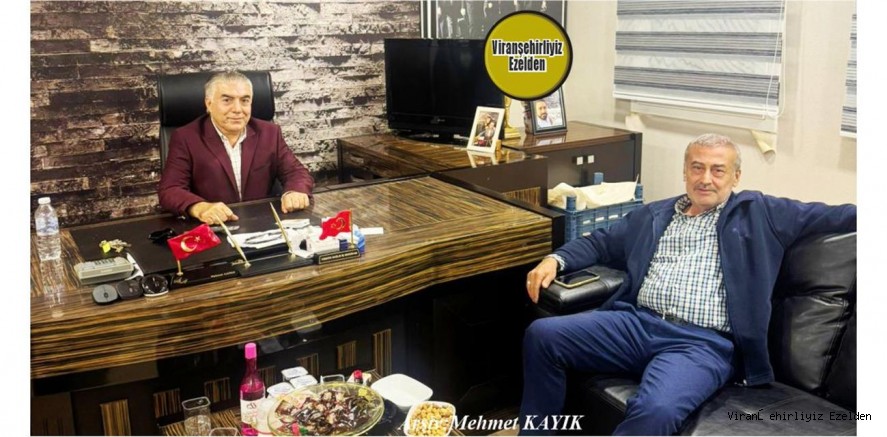 Gazetemiz Türkiye Gündemi Gazetesi – Viranşehirliyiz Ezelden Gazetesi Köşe Yazarı Siyasetçi Gazeteci Araştırmacı Yazar Lokman Şıhanlıoğlu ve Arkadaşı Mehmet Kapan