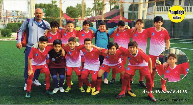 GELECEĞİN FUTBOL YILDIZI VİRANŞEHİRLİ MEHMET SİNAN KAYIK MERSİNDE ÇOK BAŞARILI