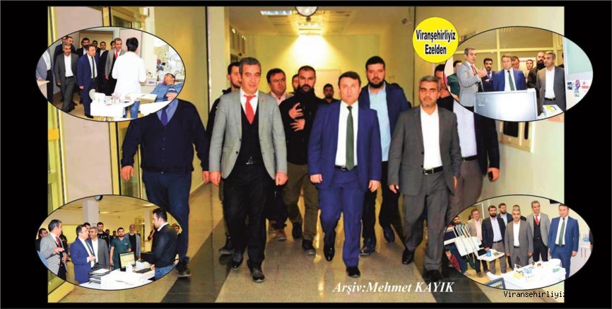 GÜNDÜZ YETMİYOR GECEDE ÇALIŞIYOR KAYMAKAM ÖMER ÇİMŞİT’EN VİRANŞEHİR DEVLET HASTANESİNE YENİ BAŞLAYAN GECE MESAİ DENETİMİ