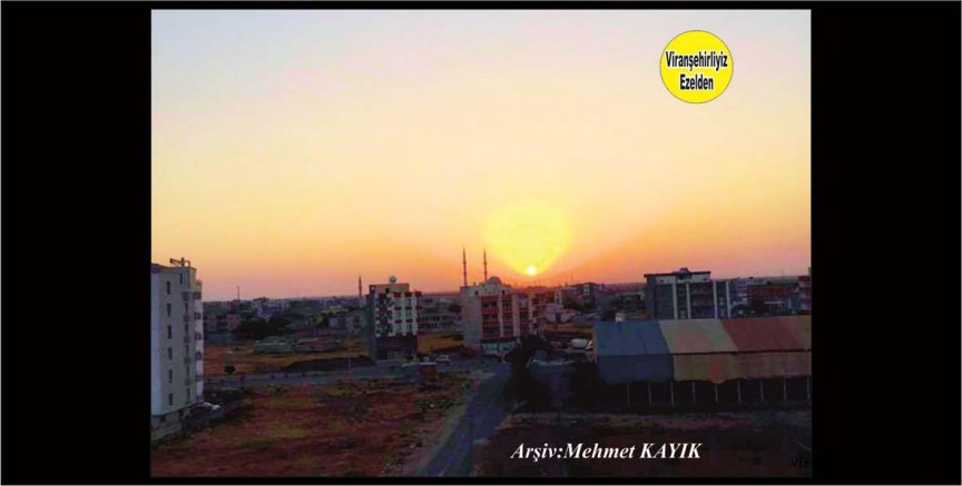 Güzel Viranşehirde Güneşin Doğuşu