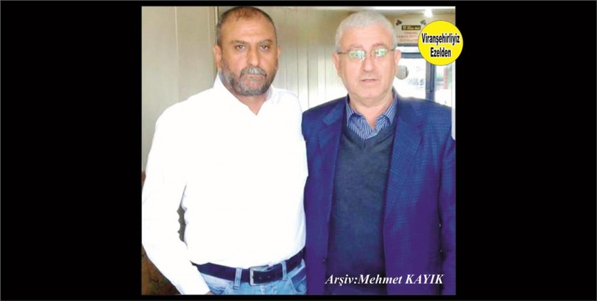 Cizre Nuh İtimat Turizm Genel Müdürü Mehmet Can ve Teyzesinin oğlu Hacı Mehmet Siraç Akçan