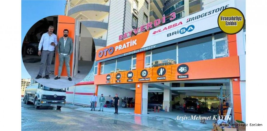 Hamit Kınalı’nın Çocukları Seyithan Kınalı ve Eyyüp Kınalı Beraber Mardin İlinde Sabancı Oto Pratik Lassa Bridgestone Lastik Satış, Bayiiliklerini  Açtılar