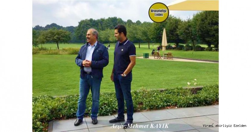 Harran Üniversitesi Viranşehir Meslek Yüksek Okulu Dekanı Prof. Dr. Ali Seyrek ve Oğlu  Enver Seyrek