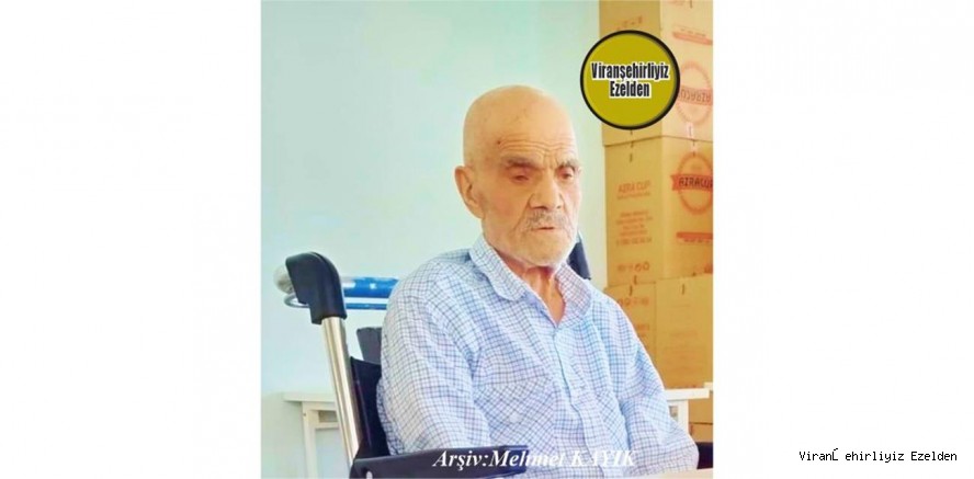 Hemşehrimiz 01 Eylül 2024 Günü Vefat etmiş, Merhum Reşit Gezen
